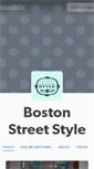 Mobile Screenshot of bostonstreetstyle.com